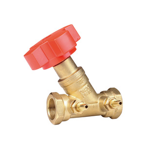 Guangdong Magnesium Special Brass Balancing Valve 1/2 Inch For Tap Water Regulation With Locking Feature - Product Image 2