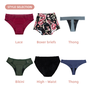 Factory Direct Cotton Hipster Period Panties Pocket Lace Design Leakproof <strong>High</strong> <strong>Waist</strong> <strong>Underwear</strong> For Sanitary <strong>Pad</strong> Use - Product Image 6