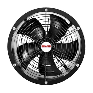 YWF-t500 380v 3 phase industrial exhaust fan 500mm inline duct fan
