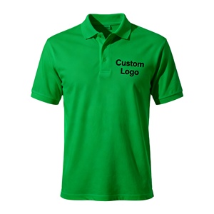 Polo da <span class=keywords><strong>Uomo</strong></span> Personalizzate con Logo Aziendale, 100% Cotone 220 GSM, <span class=keywords><strong>Colletto</strong></span> a Costine, Manica Corta, per Eventi - Product Image 1