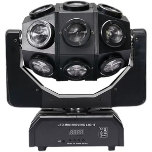 Luz Móvil de Cabeza Borui 18x RGBW 4 en 1 con Láser |   <span class=keywords><strong>DMX512</strong></span> Sonido Activo 6000K DJ Club KTV IP20 110-240V - Product Image 5