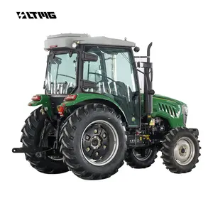 High quality small compact Agricultural machinery 4x4 farm tractor 100hp 4 wheel tractors for sale