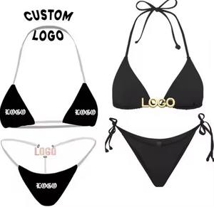 Produttore di Costumi da Bagno Joy, Set Bikini Brasiliano Personalizzato con Logo in Metallo - Product Image 2