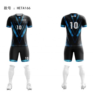 Conjuntos de Uniformes de Fútbol de Poliéster Personalizados de Alta Calidad, Transpirables, para Hombre, Unisex - Product Image 1