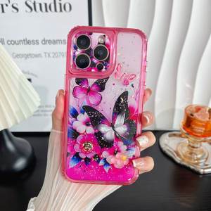 <span class=keywords><strong>Mejor</strong></span> <span class=keywords><strong>precio</strong></span> 3 en 1 colorido Saprkle lindo caso para niñas Anti-choque 3 en 1 teléfono contraportada para Zte Axon 50 A54 - Product Image 6