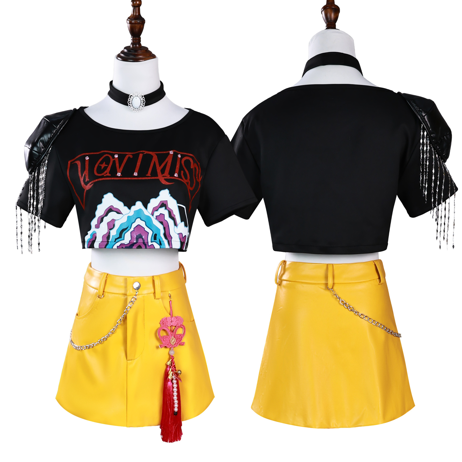high quality black yellow