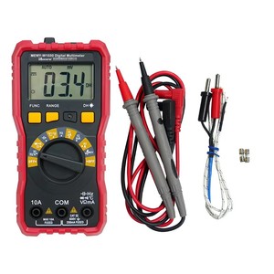 Multímetro Digital MEWY-W1030 True RMS con Rango Automático, Retroiluminación, Alta Precisión, para Reparación Electrónica, Medición de Voltaje y Corriente, 1 Año de Garantía - Product Image 6
