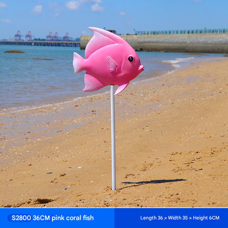 ปลาปะการังสีชมพู Style01 36ซม