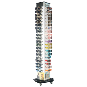Hot bán <span class=keywords><strong>Acrylic</strong></span> kính hiển thị đứng Kính mát sàn kệ trưng bày với gương xoay kính hiển thị đứng cho các cửa hàng - Product Image 2
