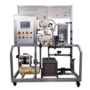 Matériel pédagogique pour l'instrumentation et le contrôle des process (pression et débit d'air) – Équipement professionnel pour la formation en contrôle de process - Product Image 1
