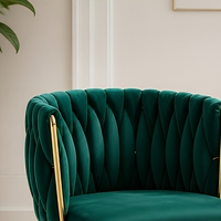 Chaise de salle à manger nordique en bois massif, siège rembourré, fauteuil avec pieds en métal, couleur personnalisée pour la maison, le restaurant, le café