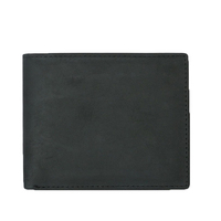Dompet Kulit Asli Crazy Horse Minimalis Tipis Anti RFID Laris Manis untuk Pria