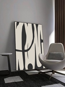 Bán buôn dầu bức tranh nhựa sứ Nhật bản trừu tượng treo nghệ thuật Acrylic khung ảnh wabi Sabi tường nghệ thuật - Product Image 6