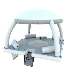 Plate-forme de quai <span class=keywords><strong>d</strong></span>'île flottante gonflable de loisirs <span class=keywords><strong>d</strong></span>'eau de point de goutte de <span class=keywords><strong>parc</strong></span> <span class=keywords><strong>aquatique</strong></span> commercial pour le <span class=keywords><strong>camping</strong></span> <span class=keywords><strong>aquatique</strong></span> - Product Image 6