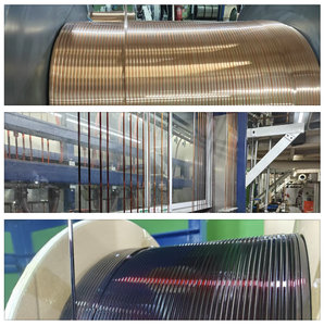 Fil d'aluminium enduit de polyuréthane de <span class=keywords><strong>classe</strong></span> H 180 ° <span class=keywords><strong>C</strong></span> Fil émaillé résistant de 180 ° <span class=keywords><strong>C</strong></span> pour l'application de puissance d'enroulement de transformateur de moteur - Product Image 4