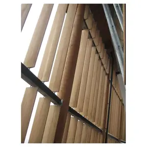 Prima alüminyum panjur özelleştirilmiş kapı ızgarası dikey Panel demir sürgülü salıncak pencere alüminyum panjur