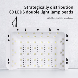 Professional 72W UV LED Nail <b>Lamp</b> Nail UV LED Nail Baking <b>Lamp</b> with Hand Pillow Gel Dryer Can Customize Personal Brand logo - Product Image 5