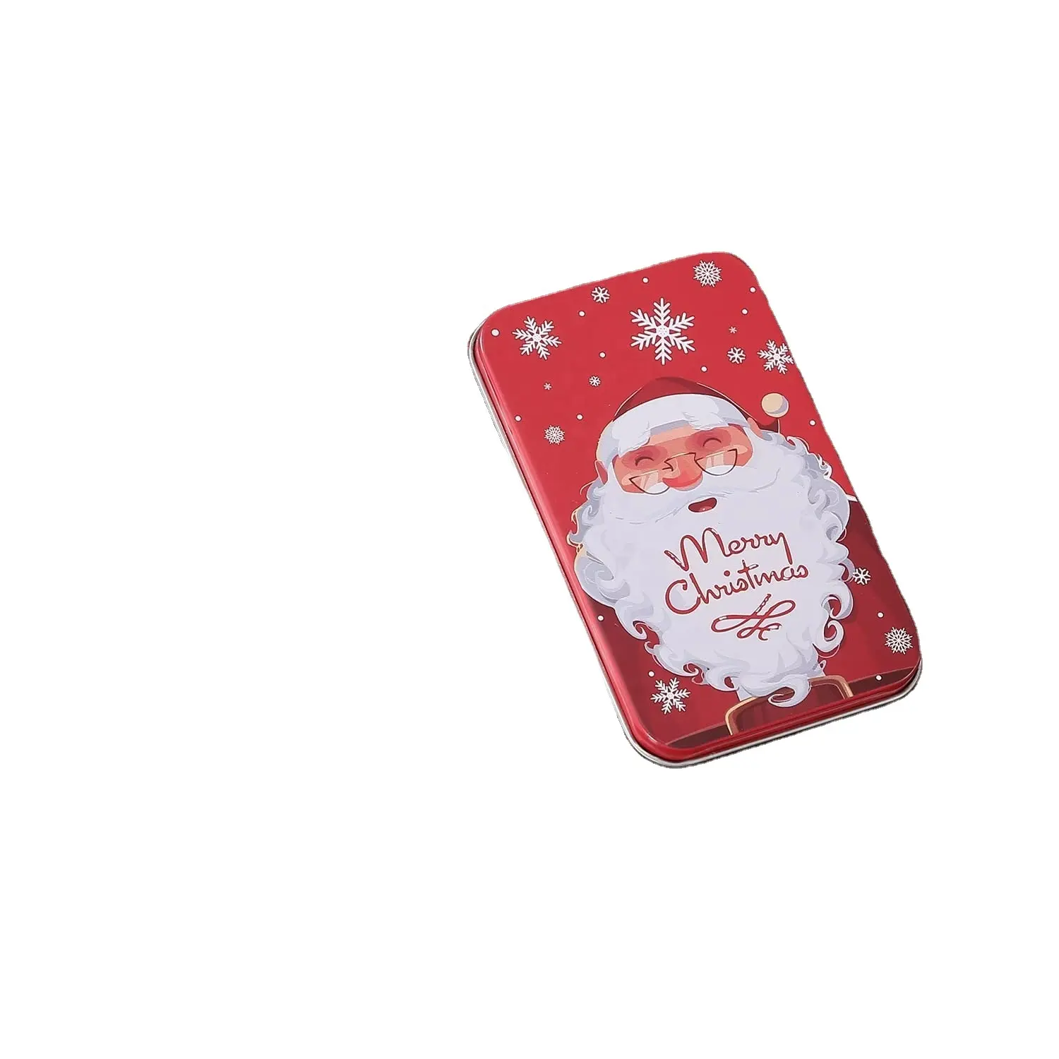 Tin Gift Card Holder Container Metal Crafts Solid Case Small StorageTin Boxes for Christmas FOR Cards Money Keys Gift Card Tin