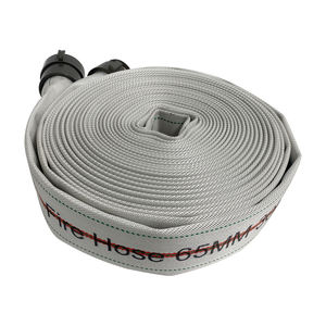 16 Bar pipa selang pemadam kebakaran putih tekanan tinggi kanvas poliester PVC tabung tebal 3 inci - Product Image 1