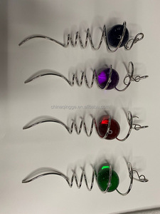 Molinillo de Viento en Espiral con Bola de Cristal, Adorno para Jardín, Patio o Terraza, Bola Decorativa con Cola en Espiral - Product Image 4