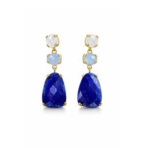 Boucles d'oreilles plaquées or – Boucles d'oreilles élégantes, stylées et légères pour femmes et filles, bijoux classiques et tendance pour un usage quotidien et spécial - Product Image 1