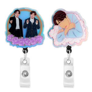 2023 nuevo diseño personalizado carrete <span class=keywords><strong>de</strong></span> insignia <span class=keywords><strong>de</strong></span> enfermera retráctil lindo anime médico bebé doctor nombre etiqueta titular <span class=keywords><strong>de</strong></span> la tarjeta <span class=keywords><strong>de</strong></span> identificación - Product Image 6