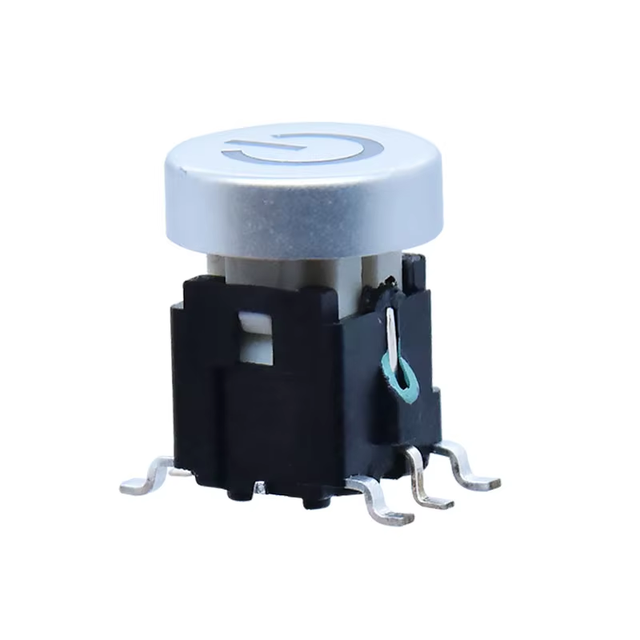 BTRE SMD Illuminated Tactile Switch 6x9 SMT 6*9*10.3mm 6-Pin Push Button Switch with RGB Lighting 0.5A 12V -40~80C