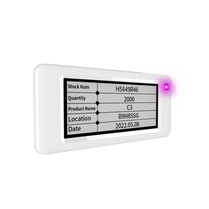 MinewTag STag29B, étiquette de prix numérique à encre électronique 2,9 pouces, 2 couleurs (noir et blanc), rafraîchissement rapide, Bluetooth 5.0, pour supermarchés et commerces de détail - Product Image 2