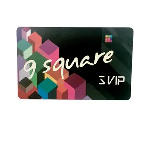 Carte de visite en plastique, impression en couleurs, finition mate, cartes de remerciement, carte de crédit à bande magnétique avec numéro en relief