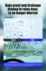 Limpiador de Parabrisas para Auto, Líquido Limpiaparabrisas con Revestimiento Hidrofóbico, Anticongelante, Eliminador de Suciedad, 250 ml, Botella de Plástico, Brisa Marina - Product Image 6