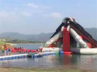 Glissière d'eau gonflable commerciale pour piscine, pour enfant, grand saut de maison bon marché, château gonflable, grand gonflable pour adulte