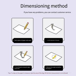 Protection des griffes d'été pour la randonnée en plein air Sandwich mesh cloth semelles antidérapantes bottes pour chiens réfléchissantes et respirantes chaussures pour chiens - Product Image 3