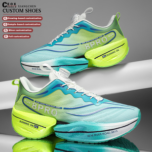 Chaussures de course pour hommes et femmes, chaussures de sport, logo personnalisé, légères, pour marathon en plein air, chaussures de course pour hommes, personnalisables - Product Image 1