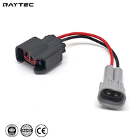 Adaptateur de câblage de conversion 2 broches EV6 vers Denso pour injecteur de carburant en cuivre, prise étanche pour échange de moteur de course