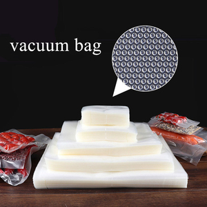 Sellador de alimentos frescos al vacío, bolsas texturizadas para envasado al vacío, bolsas de almacenamiento, en relieve, Vac - Product Image 1