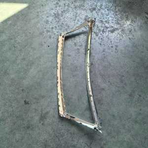 Marco brillante para la parrilla superior del Toyota ES240, 53111-33350, plateado, ABS, embellecedor de la parrilla delantera para reemplazo o reparación - Product Image 4