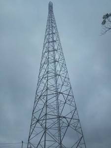 4-chân góc Viễn Thông tháp <span class=keywords><strong>GSM</strong></span> thép tháp với Antenna chân đế - Product Image 4
