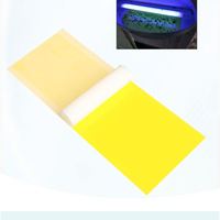 Trampa para Moscas Amarilla Sólida de 7.87x3.93 Pulgadas, Lámpara con Tabla Adhesiva para Atrapar Hormigas, Termitas, Polillas, Varias Especificaciones