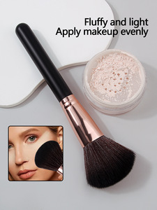แปรงคอนทัวร์แบบหัวตัด ขนแปรงสังเคราะห์ ด้ามไม้ สำหรับแต่งหน้า - Product Image 2