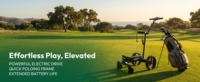 Chariot de golf pliable intelligent G1 avec télécommande - Propulsion électrique, longue autonomie, chariot de golf léger