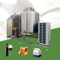 Machine de pasteurisation de lait commerciale de petite taille, 200 litres, pour jus de fruits, lait de coco et eau