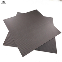 Feuille de fibre de carbone CNC de taille personnalisée, fabriquée en usine OEM, 3K brillant, légère, qualité industrielle, provenant de l'usine source