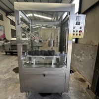 Machine de remplissage automatique de bouteilles en verre pour liquides, spiritueux, jus, alcool, boissons, avec fonction de bouchage, pour vodka et vin