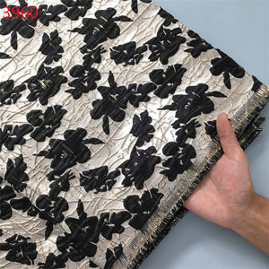 3960 Chine usine prix de gros <span class=keywords><strong>brocart</strong></span> Jacquard <span class=keywords><strong>rose</strong></span> couleur dentelle <span class=keywords><strong>tissu</strong></span> pour les femmes nigérianes soirée robe porter - Product Image 2