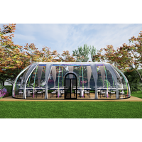 Dôme de camping en forme de bulle pour hôtels, Dôme modulaire préfabriqué pour complexes hôteliers