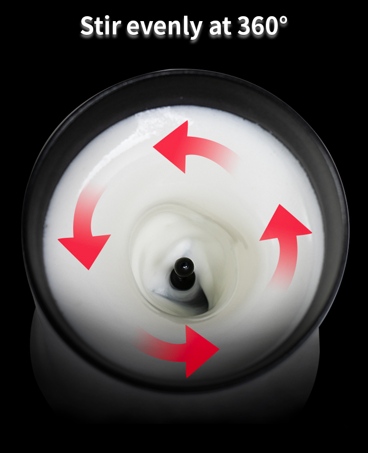 Milk Frother Automatic Milk Frother Large Capacity Automatic Foam Maker for Hot & Cold Milk