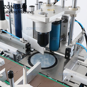 Etichettatrice per bevande a ZS-TB550 automatica rotonda irregolare poligonale esagonale per bottiglie di vetro ZONESUN - Product Image 2