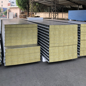 Panel de Lana de Roca de <span class=keywords><strong>Acero</strong></span> <span class=keywords><strong>Inoxidable</strong></span> de Doble Cara, <span class=keywords><strong>Acero</strong></span> <span class=keywords><strong>Inoxidable</strong></span> 304 / Panel de Purificación de Lana de Roca de Alta <span class=keywords><strong>Densidad</strong></span> - Product Image 3