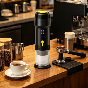 Cafetera de Viaje Espresso de 20 Bares, Portátil, Autocalentable, para Café Frío, Compatible con Cápsulas Nespresso, Café Molido y Uso en Exteriores - Product Image 3