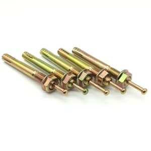 ตัวยึดหน้าแปลนแบบหยดน้ำเหล็กสังกะสีสีเหลืองพร้อมตัววัดและนิ้ว - Product Image 5